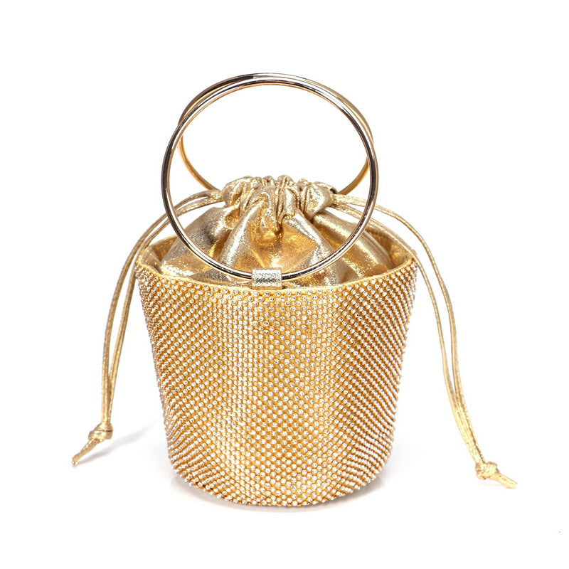 Diamond-Studded  Luxury Banquet Bag Hand Clutch Evening Bag