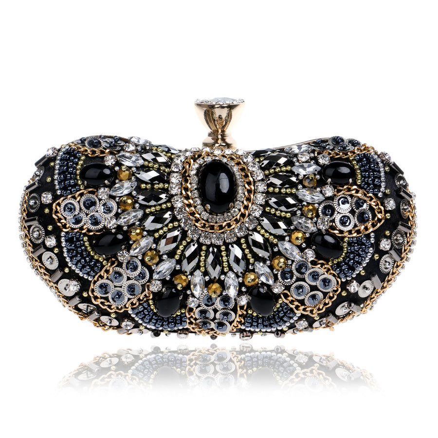 Embroidered Evening Bag