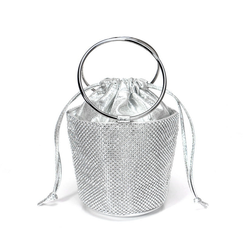 Diamond-Studded  Luxury Banquet Bag Hand Clutch Evening Bag