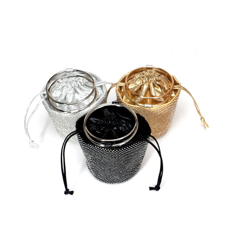 Diamond-Studded  Luxury Banquet Bag Hand Clutch Evening Bag