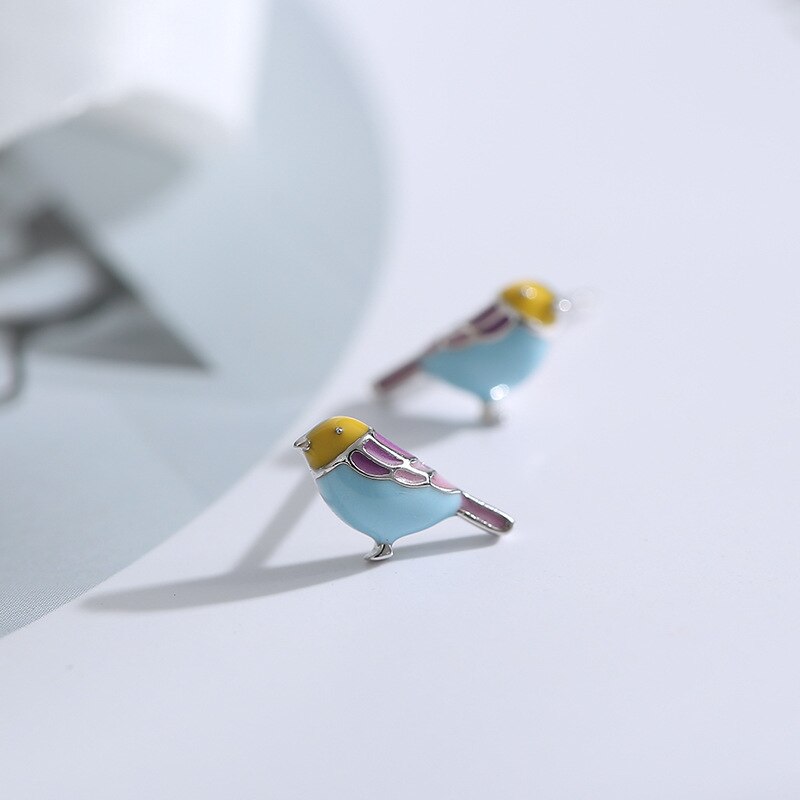 Shanti  Bird Stud Earrings