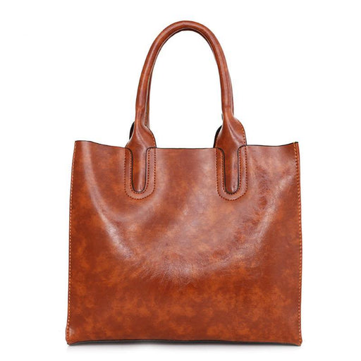 3 Pcs/Set Oil Wax Shanti Leather  Bag