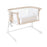 beside Me Side Dreamer Organic Infant Bassinet, Organic Oat Color