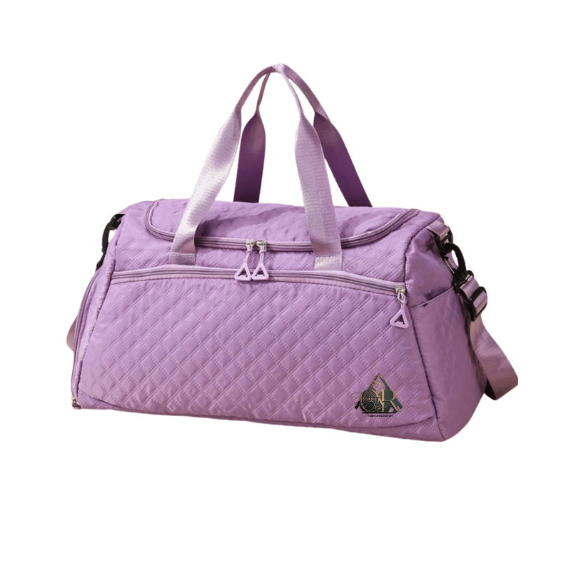 Shanti Roze Travel Duffle Bag With Shoes Compartment