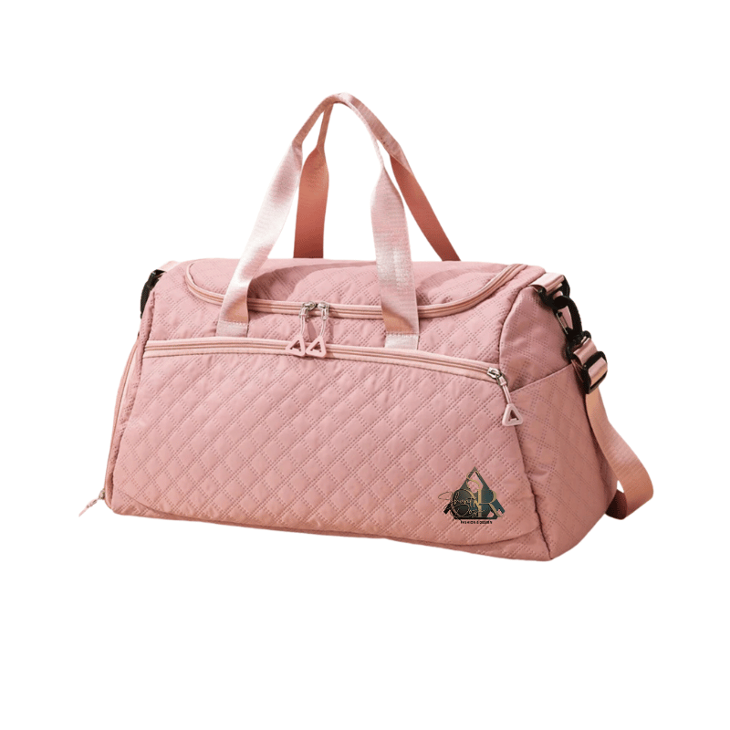 Shanti Roze Travel Duffle Bag With Shoes Compartment