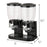 Compact dry food dispenser for home kitchens