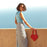 Small Group Fashion Love Handmade Bag Red / black Top-Handle