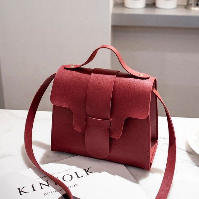 Casual Small Leather Crossbody Bag