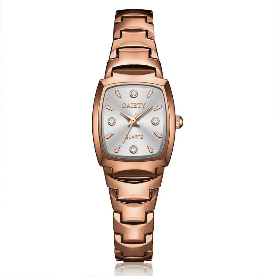 Rose Gold Women Watch Fine stainless steel Waterproof