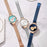 Top Luxury Brand Ladies Fashion Stainless Steel Quartz Watch