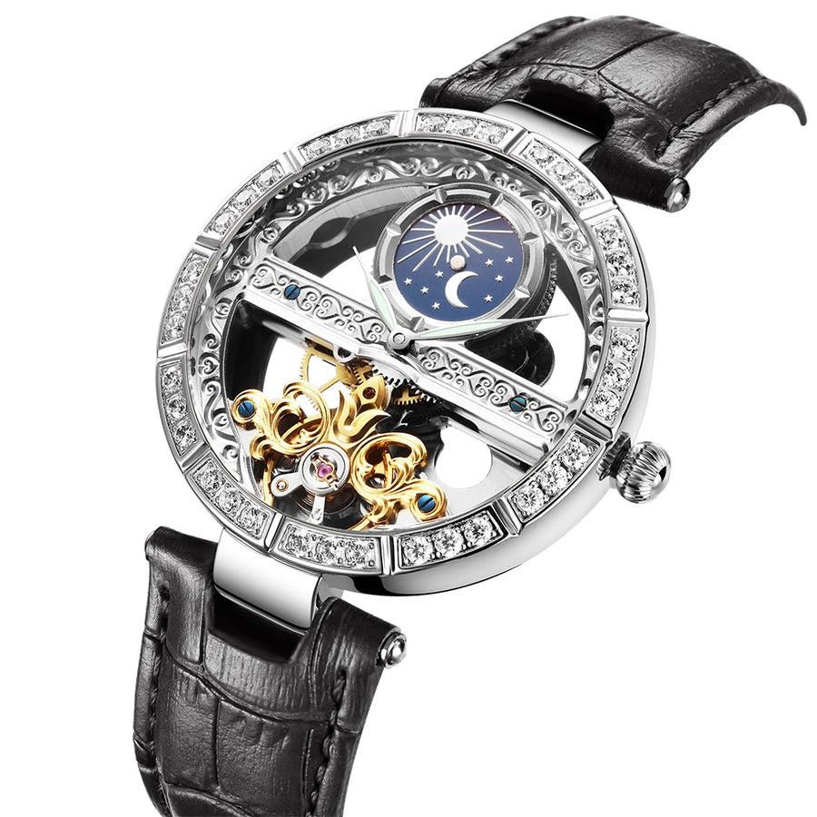 Women's Clock Luxury Fashion Female Mechanical Wristwatch