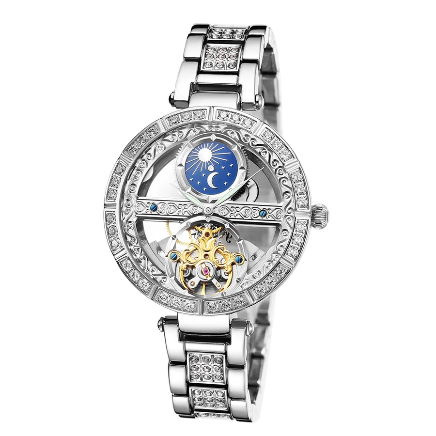 Women's Clock Luxury Fashion Female Mechanical Wristwatch