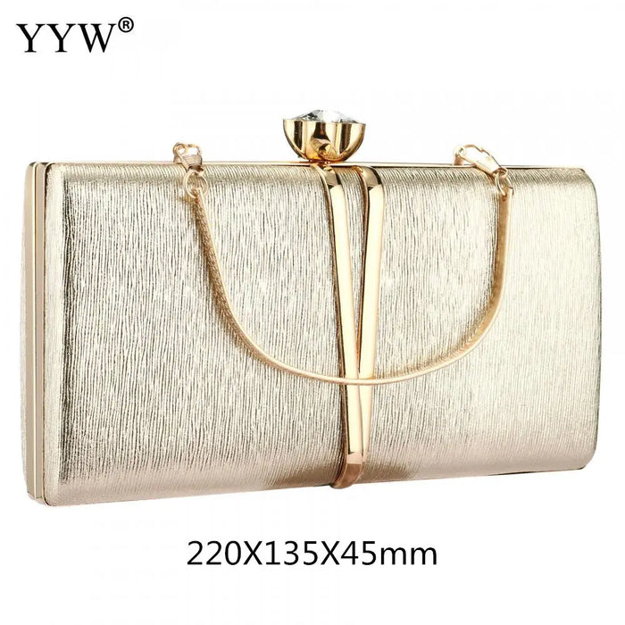 Elegant Mini Evening Bag with Shoulder Chain