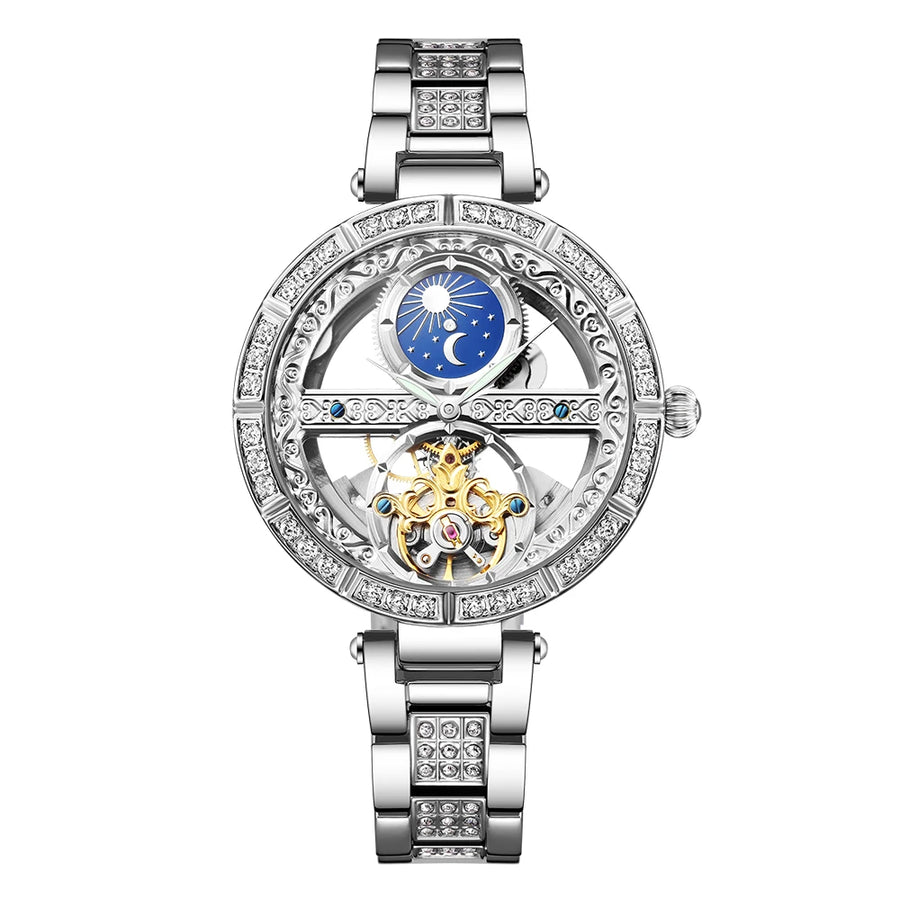Women's Clock Luxury Fashion Female Mechanical Wristwatch