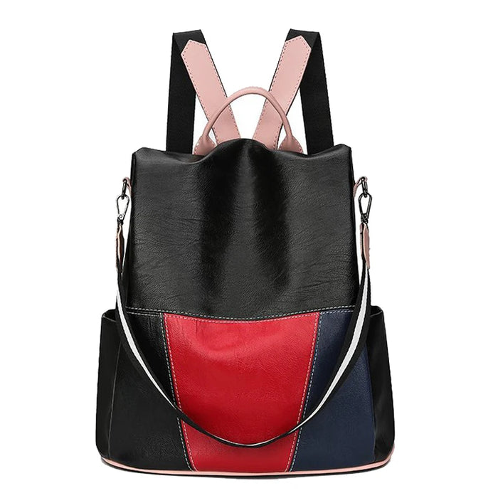 Multifunctional Backpack Women Leather Backpacks Female White School Bags For Teenage Girls Shoulder Bag Travel BackPack Mochila