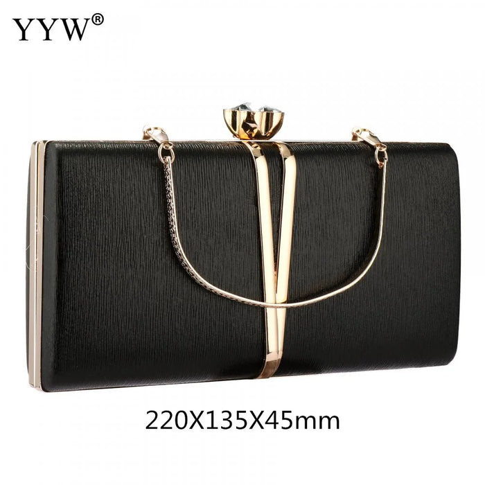 Elegant Mini Evening Bag with Shoulder Chain