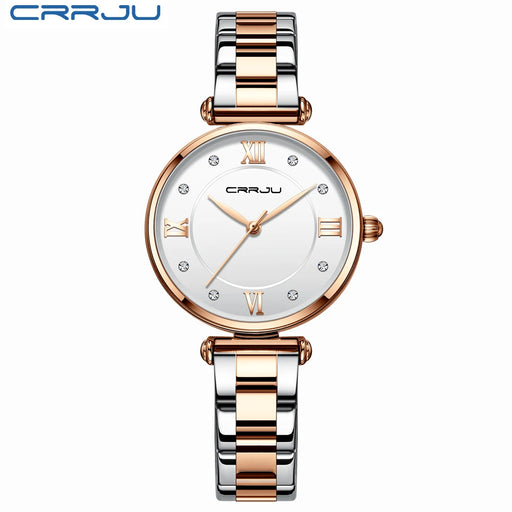 Stainless Steel Elegant Women Quartz Watch