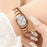Rose Gold Women Watch Fine stainless steel Waterproof