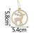Personalized Dog Name Paw Christmas Ornament.
