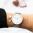 Ultra thin Stainless Steel Ladies Watch