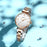 Stainless Steel Elegant Women Quartz Watch