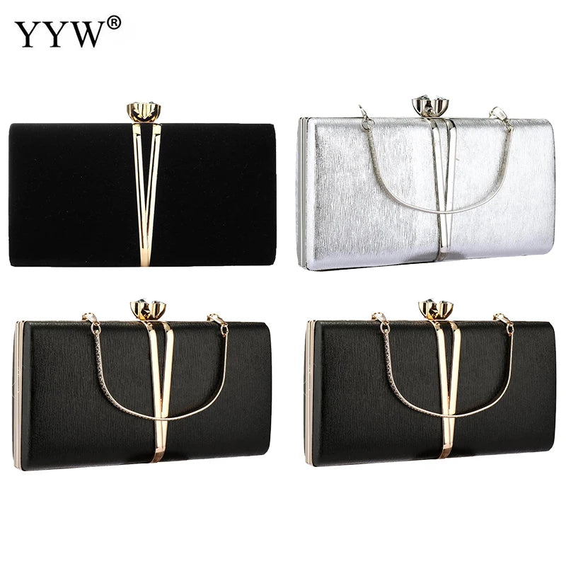 Elegant Mini Evening Bag with Shoulder Chain