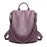 Waterproof Anti-Theft Leather Backpack