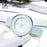 New Skyblue Leather Strap Buckle Watch 38 MM Big Top Brand Simple Dial  Luxury Ladies Watch
