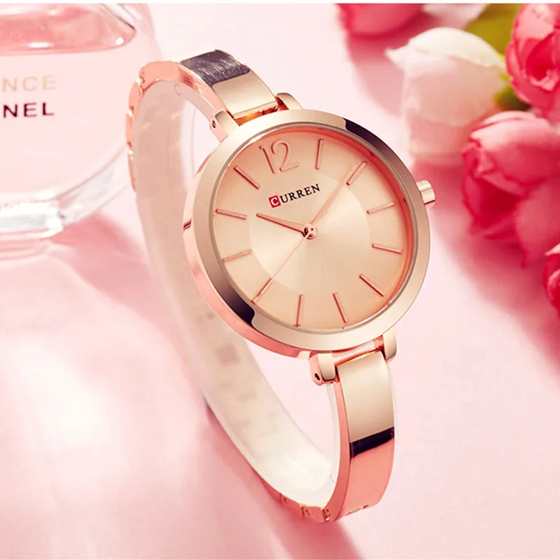 Stainless Steel Ultra Thin Quartz Watch