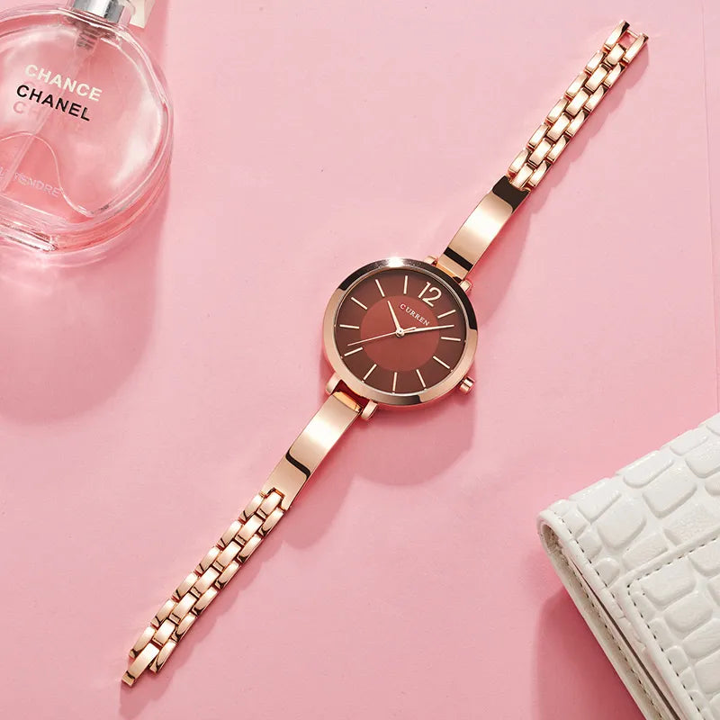 Stainless Steel Ultra Thin Quartz Watch