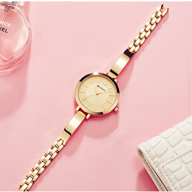 Stainless Steel Ultra Thin Quartz Watch