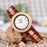 Timepieces Wooden Band Quartz Wood Watch personalized