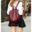 Waterproof Anti-Theft Leather Backpack