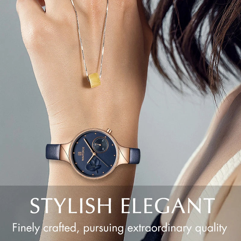 Top Luxury Brand Simple Waterproof Watch
