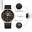 Ultra-thin Calendar Week Quartz Watch Ladies Mesh Stainless Steel Waterproof