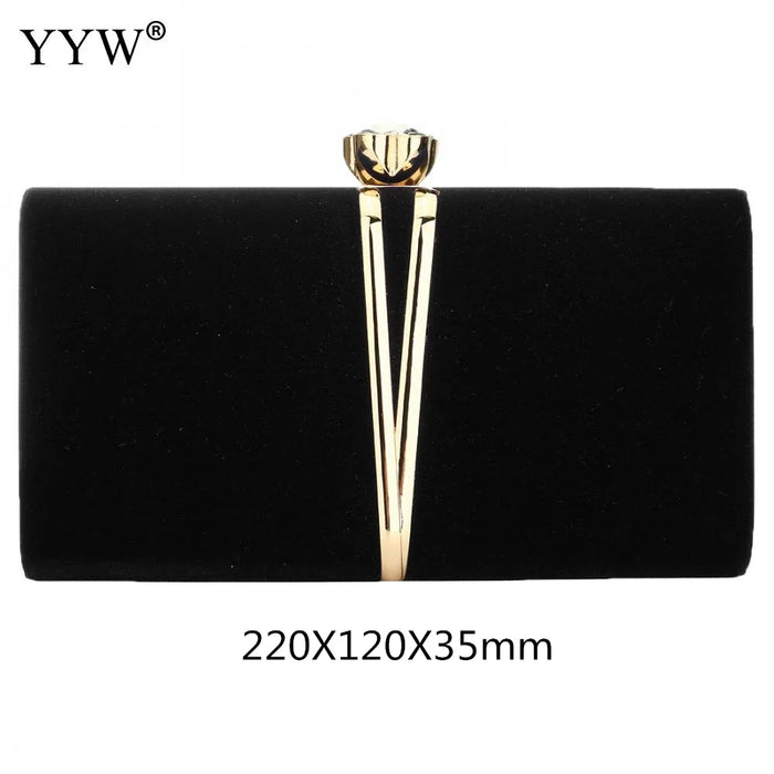 Elegant Mini Evening Bag with Shoulder Chain