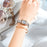 Rose Gold Top Luxury Watch Woman Quartz Waterproof