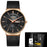Ultra-thin Calendar Week Quartz Watch Ladies Mesh Stainless Steel Waterproof