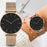 Ultra thin Stainless Steel Ladies Watch