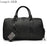Big Capacity Genuine Leather Travel Bags Men Women Soft Black Cowhide Casual Travel Duffel High Quality Cow Leather Shoulder Bag