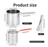 Kitchen Deep Fryer Pot 304 Stainless Steel Deep Frying Pot Fried Chicken Fryer