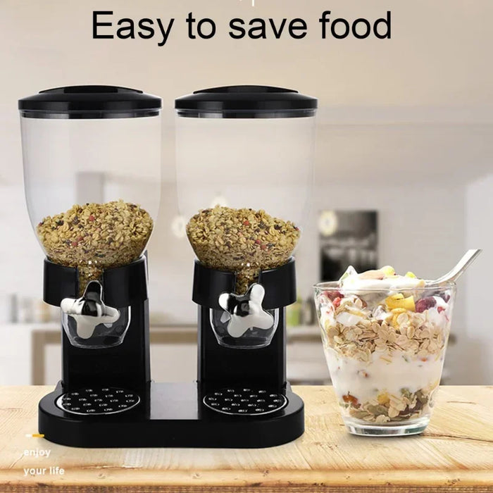 Multifunctional food container for snacks 