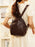 Women’s First Layer Leather Backpack