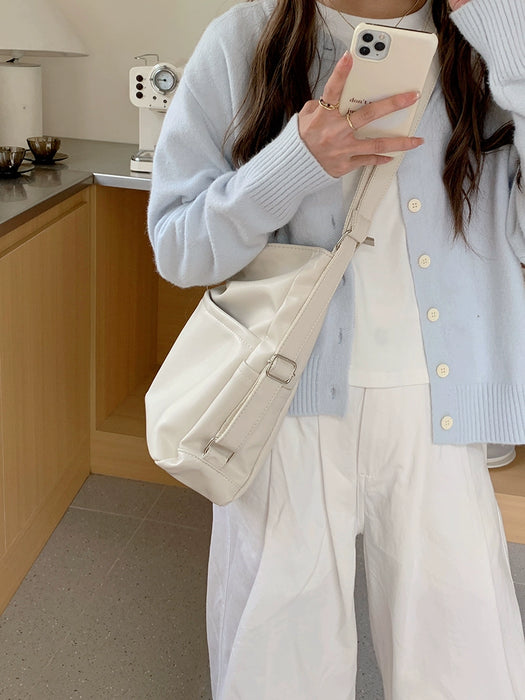 Spring Multi-Functional PU Soft Leather Schoolbag