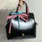 Lememe Retro Glossy School Backpack for Women