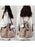 Women's Denim & Leather Tote Bag