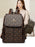 Women’s Large Capacity Leather Travel Backpack