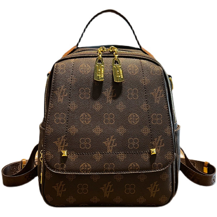 Women’s Genuine Leather Travel Backpack