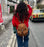 Korean Style Frosted Shoulder Bag for Women