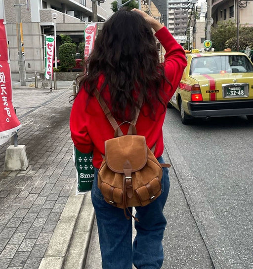 Korean Style Frosted Shoulder Bag for Women